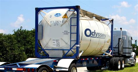 Intermodal Iso Tank Transportation For Chemicals Odyssey Logistics