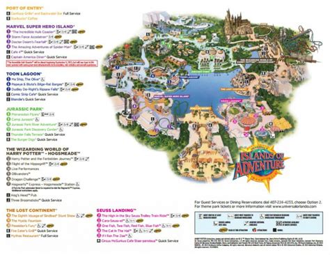 Universal Studios Florida™ General Map Universal Studios In 2019