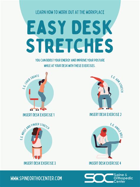 4 Easy Desk Stretches At Work Spine And Orthopedic Center