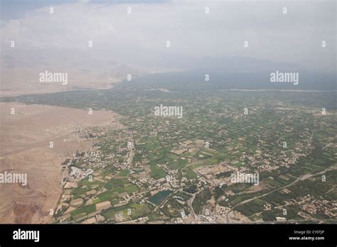 Aerial View Between Kabul And Kunduz Stock Photo Alamy
