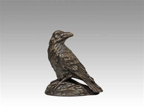 Raven Of The North Sculpture By Tyler Fauvelle