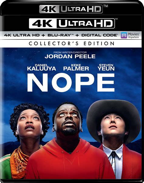 Nope Includes Digital Copy 4k Ultra Hd Blu Rayblu Ray 2022
