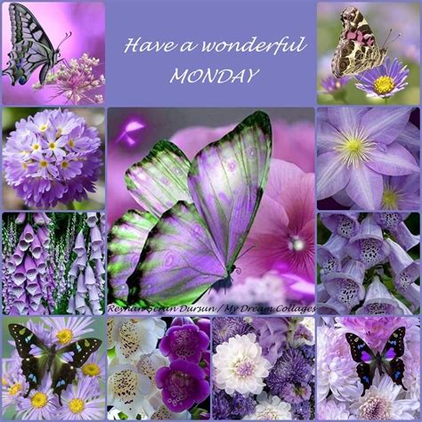 Have A Wonderful Monday By Reyhan Seran Dursun Dream Collage Word Collage Collage Board