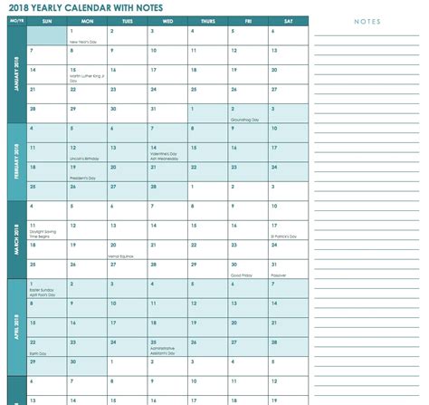 Blank Calendar With Only Weekdays Template Calendar Design