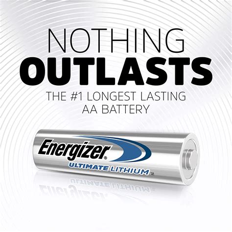 Energizer Aa Lithium Batteries Worlds Longest Lasting Double A Battery