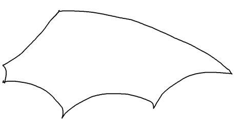 Bat Wings Template Printable
