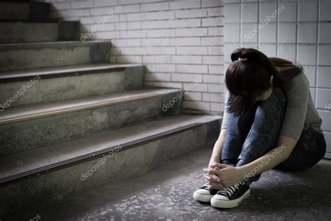 Depressed Woman Feeling Upset — Stock Photo © Ryanking999