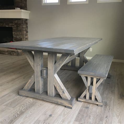 French Farmhouse Dining Table - Printable Plans – Handmade Haven