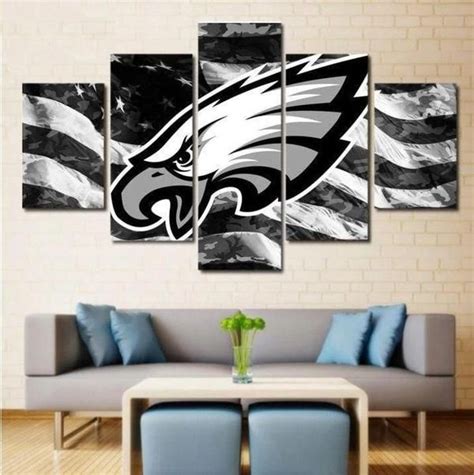 Download, share or upload your own one! Philadelphia Eagles Flag Wall Art | Canvas Framed Decor in ...