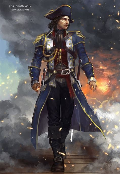 Captain Shaggy Cormac Pirate Art Assassins Creed Art Assassins