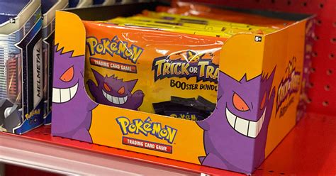 Pokémon Halloween Booster Bundles W 40 Mini Card Packs Only 1499 On