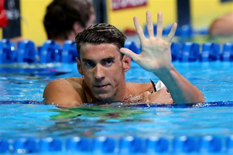 rio michael phelps qualifies for a record fifth olympics time