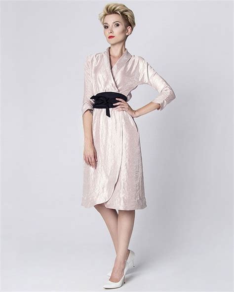 Sukienka Yoko Pink Szyjemy Sukienki 1 Pink Kimono Womens Fashion