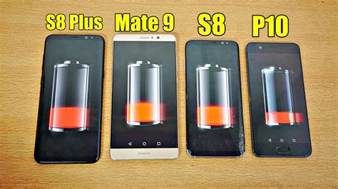 The two phones use the same charging method. Samsung Galaxy S8 Plus vs Huawei Mate 9 vs Huawei P10 vs ...