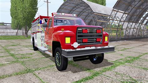 Farming Simulator American Fire Truck Mods Diggor