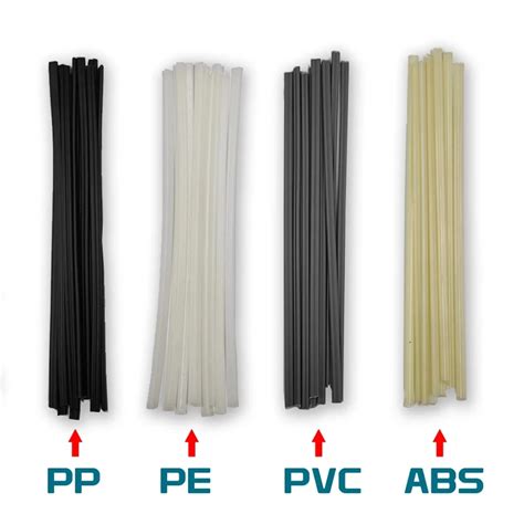 Pcs Plastic Welding Rods Bumper Repair Abs Pp Pvc Pe Welding Sticks