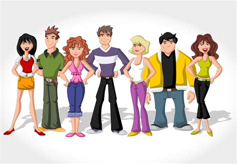 Free People In Cartoon Download Free Clip Art Free Clip