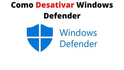 Como Desativar Windows Defender Youtube