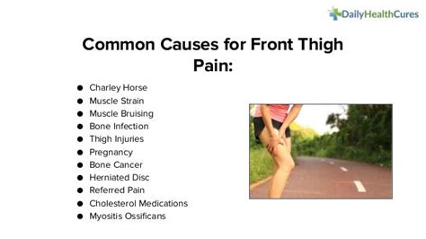 Front Thigh Pain Common Causes And Treatments