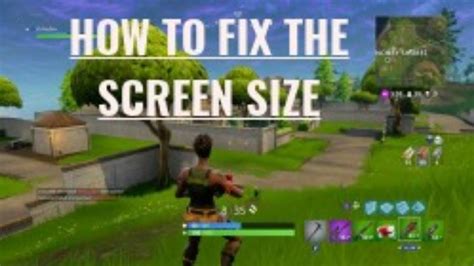 Our fortnite install guide outlines the download size and how to install the game on ps4, xbox one, pc or mac. How to change the screen size on fortnite PS4/Xbox one/PC ...