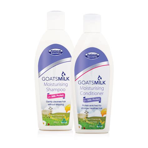 On a different day — not the hair rinse day — i shampooed and conditioned as usual, then dunked my hair in oat milk after. Goats Milk Shampoo & Conditioner Bundle | Natural Secrets