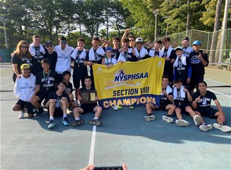 Varsity Boys Tennis Earns The County Title