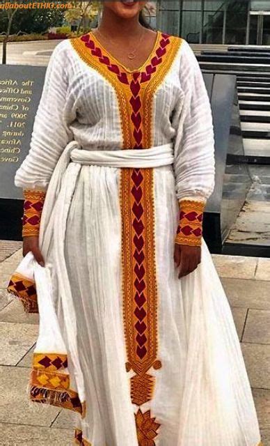 Ethiopian Traditional Clothes Habesha Kemise 68 Traditional African