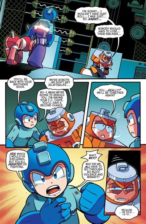 Arc 3 From Archie Comics I Assume Based On Megaman 3 This Comic