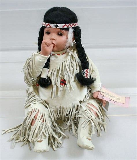 177 Porcelain Native American Indian Doll Mar 07 2007 Ready Auction House In Ca American