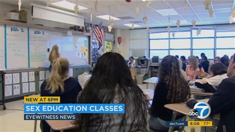 Lausd Introduces New Sex Education Classes For 4th Graders Abc7 Los Angeles
