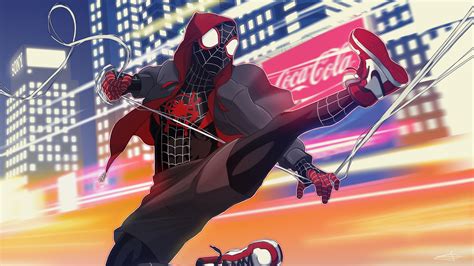 Miles Morales Spider Verse Hd Superheroes 4k Wallpapers Images