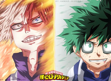 Todoroki Vs Midoriya By Ammar Albqma On Deviantart