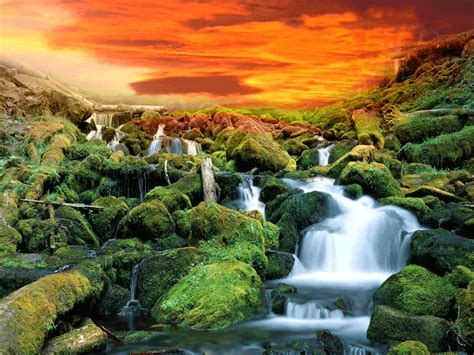 Fall Waterfall Wallpapers Top Free Fall Waterfall Backgrounds