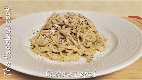 Cacio E Pepe Creamy Peppery And Cheesy Youtube