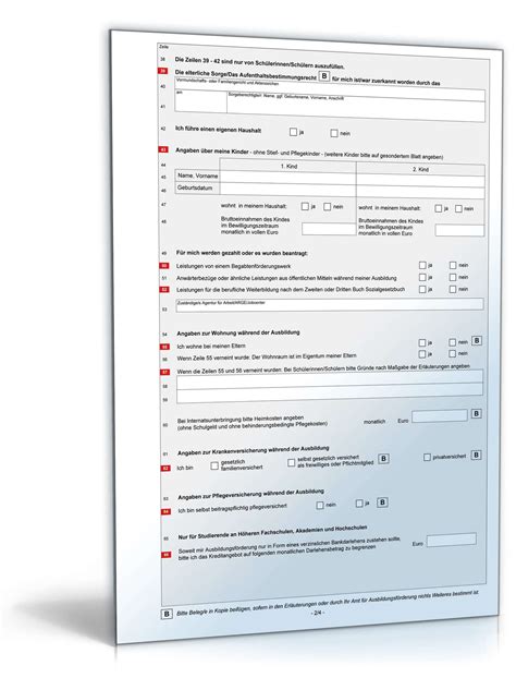 Check spelling or type a new query. Antrag auf Ausbildungsförderung | Formular zum Download
