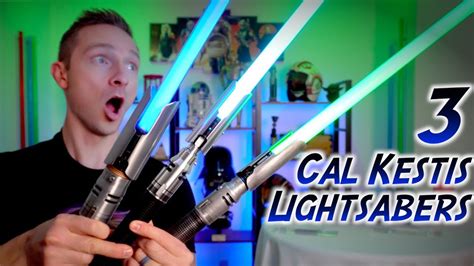 Comparing 3 Cal Kestis Lightsabers Star Wars Jedi Fallen Order Youtube