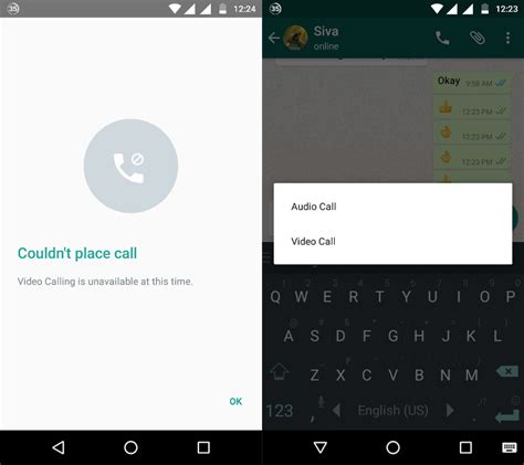 Whatsapp Beta For Android Hints At Upcoming Roll Out Of Video Calling