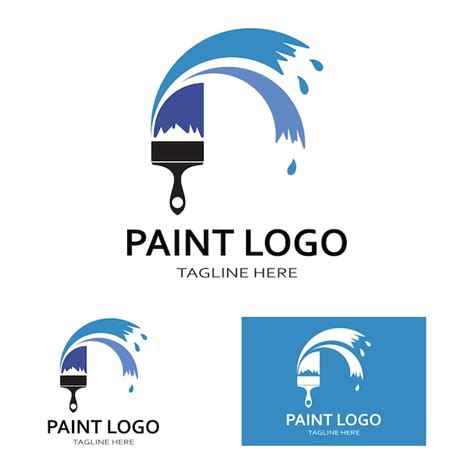 Premium Vector Paint Brush Logo And Symbol Vector Image