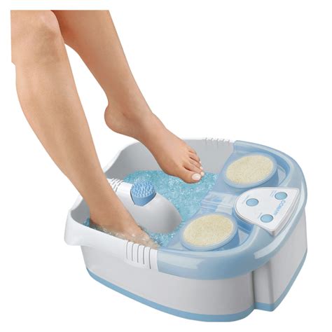 conair hydrotherapy foot spa with lights bubbles and heat