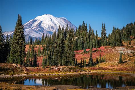 Fall Hiking At Mt Rainier National Park Washington 2048×1365
