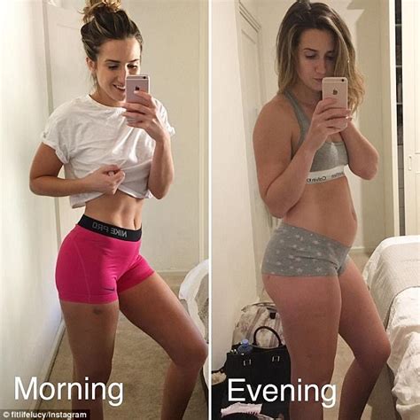 fitness blogger shares bloating before and after photos express digest