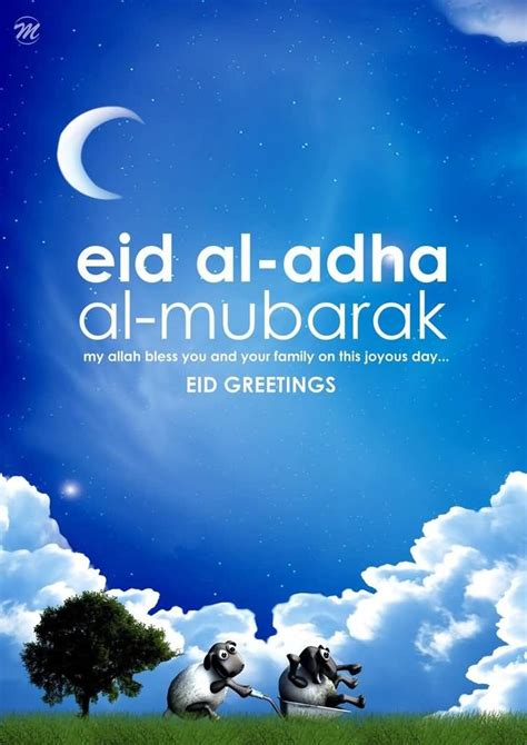 Eid Al Adha Mubarak Sheep Dawn Hullender