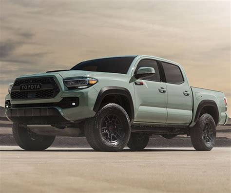 2021 Toyota Tacoma Range Includes Two Special Editions The Thrill Of