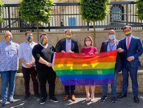 Us Embassy Flies Pride Flag