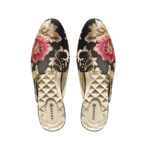 Birdies shoes fall in the latter camp. The Phoebe In Floral Jacquard | Birdies Slippers | Womens ...