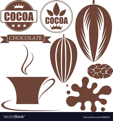 Cocoa Royalty Free Vector Image Vectorstock