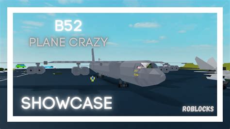 B52 Stratofortress Showcase Roblox Plane Crazy Youtube