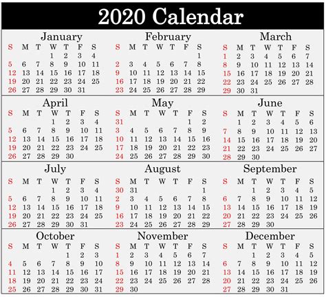 Free print online 2021 us calendar with 12 months on one page. 2020 Calendar With Julian Dates Printable | Example ...