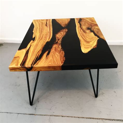 Pin By Kyri M On River Coffee Table Wood Resin Table Recycled Wood