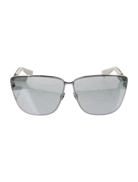 Christian Dior So Real Sunglasses Silver Sunglasses Accessories